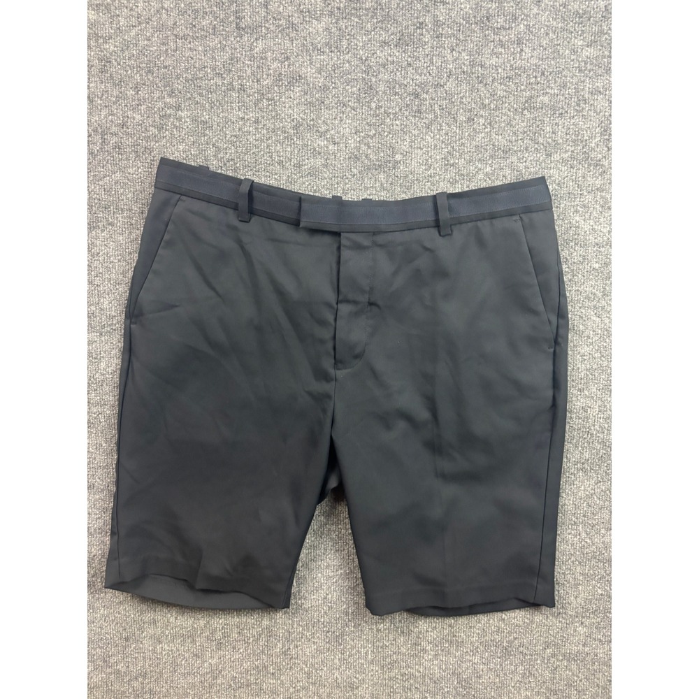 G/FORE Golf Shorts Mens‎ 38 Black Performance Tech Flat Front Athletic